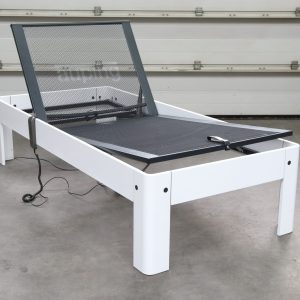 Auping elektrisch hoofdeinde 90 x 200  Pure white nieuwstaat